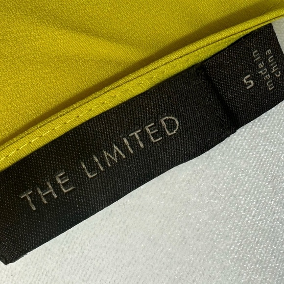 The Limited Women's Sz S Sleeveless Embellished Gem Blouse Tank Top Yellow 4/6 - Picture 11 of 11